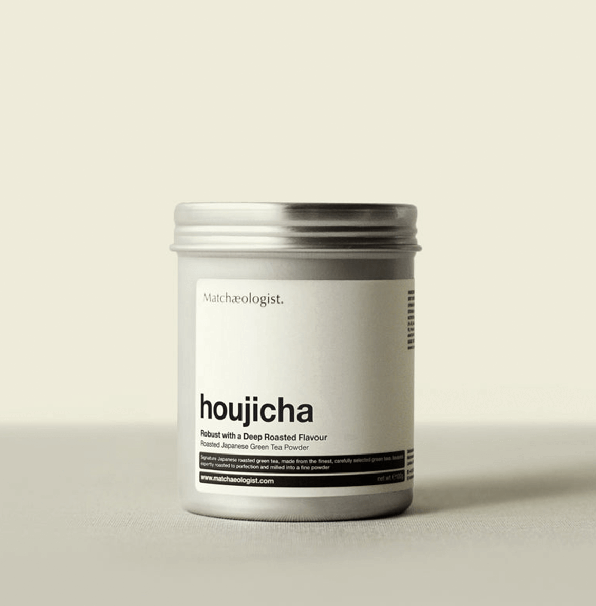 Uji Houjicha Powder: Deep roasted for toasty aromas, caramelized sugar notes, and versatile use in recipes. Premium Uji tea leaves.