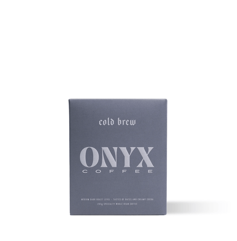 Ready-to-drink medium-roast nitrogen-infused cold brew coffee made from washed Ethiopian beans for a creamy texture.