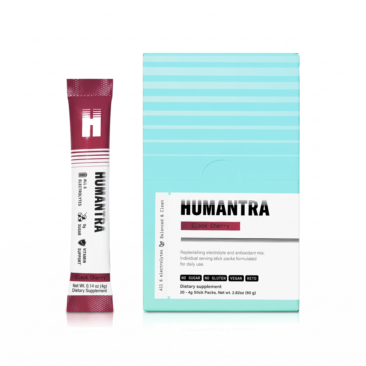 Humantra Black Cherry Electrolyte Sachet Mix