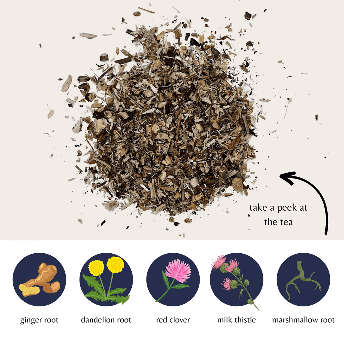 Liver Support Tea with 100% organic traditional herbs—designed to cleanse and balance your body, perfect for supporting liver health after overindulgence or as part of your wellness routine.