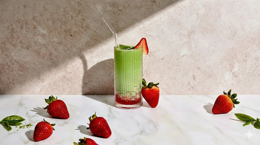 Strawberry Matcha Latte Recipe: A Trending Cafe Drink