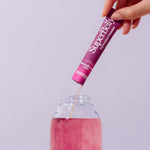 Bright, juicy, and tart, this water elixir comes together in no time. Add to cold water, shake with ice, and hit the road, plane, gym, or mat with intention.