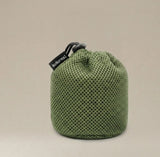NoNormal 380ml titanium camping cup with foldable handles