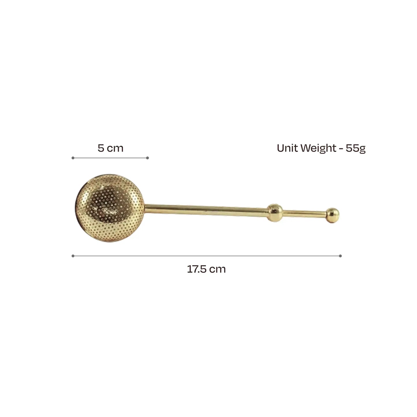 Elegant gold modern fine mesh tea infuser for precise and flavorful loose-leaf tea brewing.