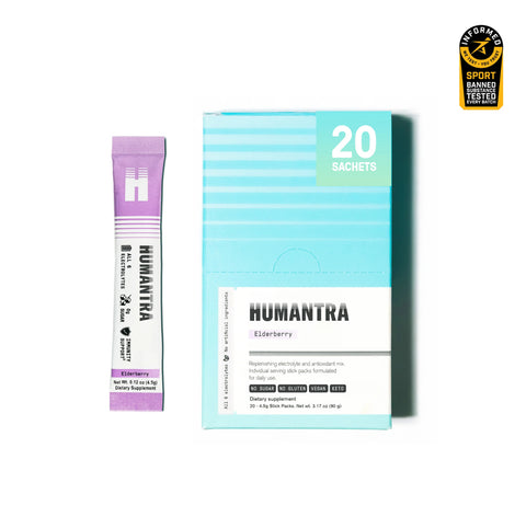 Humantra Elderberry electrolyte sachet mix
