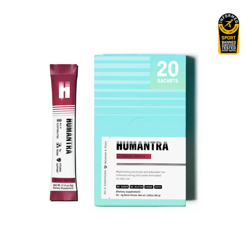 Humantra Black Cherry Electrolyte Sachet Mix