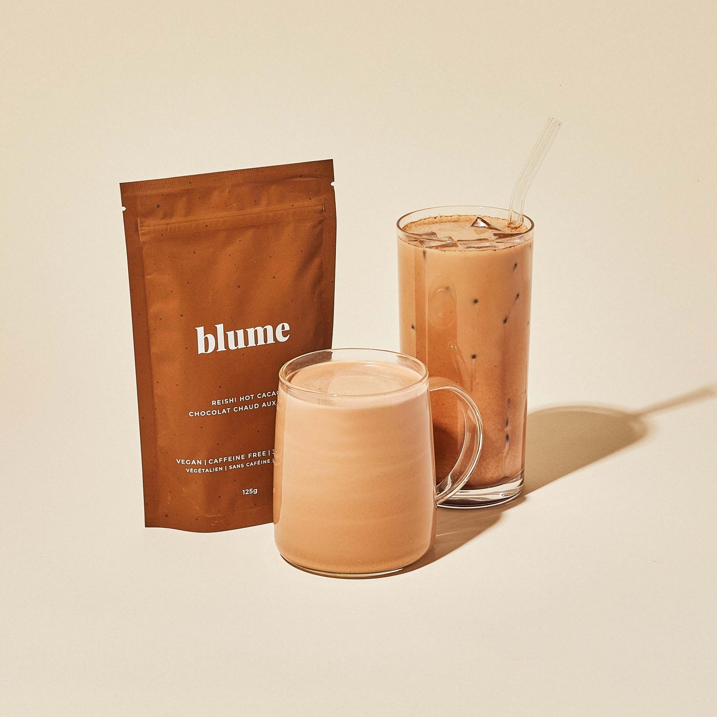 Reishi Hot Cacao Blend is a popular adaptogen that has been used for centuries to soothe stress. Paired with the magic of cacao, it's the smooth, mystic mushroom hot chocolate.