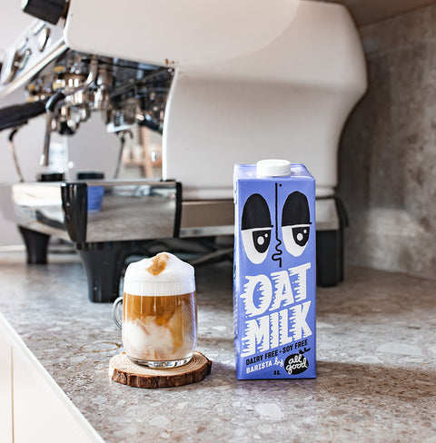 All Good Barista Oat Milk – smooth, creamy oat milk for coffee and latte art. Creamy oat milk made from Southland oats. Steams smoothly with a clean taste that complements coffee perfectly.