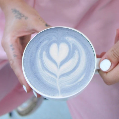 Blue Chai Latte