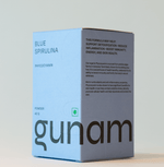 GUNAM Blue Spirulina Powder, antioxidant-rich vegan superfood from Tamil Nadu with essential nutrients for energy, immunity, and wellness.