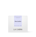 Brazilian specialty coffee by La Cabra, Bom Jardim natural Topazio from Cerrado Mineiro, sun-dried for rich body and concentrated sweetness.