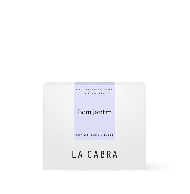 Brazilian specialty coffee by La Cabra, Bom Jardim natural Topazio from Cerrado Mineiro, sun-dried for rich body and concentrated sweetness.