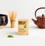 Premium ceremonial-grade matcha powder with a vibrant green color, packed with antioxidants and nutrients, perfect for crafting lattes, traditional teas, and wholesome recipes for a healthier lifestyle.