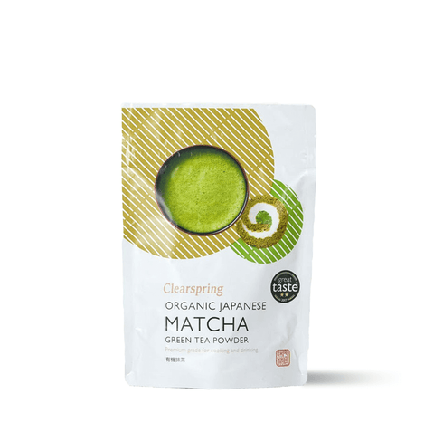 Premium ceremonial-grade matcha powder with a vibrant green color, packed with antioxidants and nutrients, perfect for crafting lattes, traditional teas, and wholesome recipes for a healthier lifestyle.