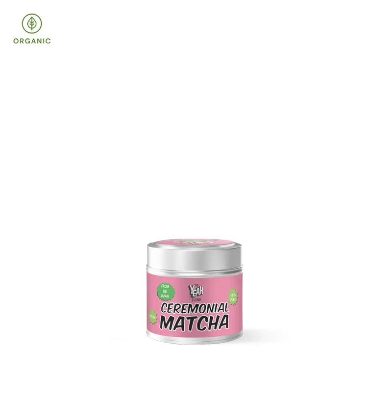 Organic Japanese Ceremonial Matcha Tin - 100% Stone-Ground First-Harvest