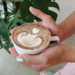 Cinnamon Bun Latte with sweet, spicy cinnamon flavor—vegan, crumb-free, and perfect for cozy moments; your favorite pastry as a warm, frothy drink.