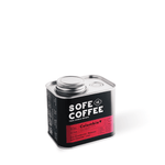 Co-Fermented Specialty Colombian Coffee in a premium tin from SOFE COFFEE, featuring high-altitude beans processed with wine-yeast method.