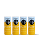 Cans of Blue Tokai Cold Brew Light – fruity, refreshing light roast crafted for black coffee lovers.