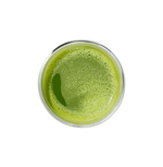 Organic Vanilla Matcha by DAVIDsTEA in a vibrant green powder, made from young Japanese tea leaves and sweet vanilla flavor, perfect for iced lattes, smoothies, or baking recipes.