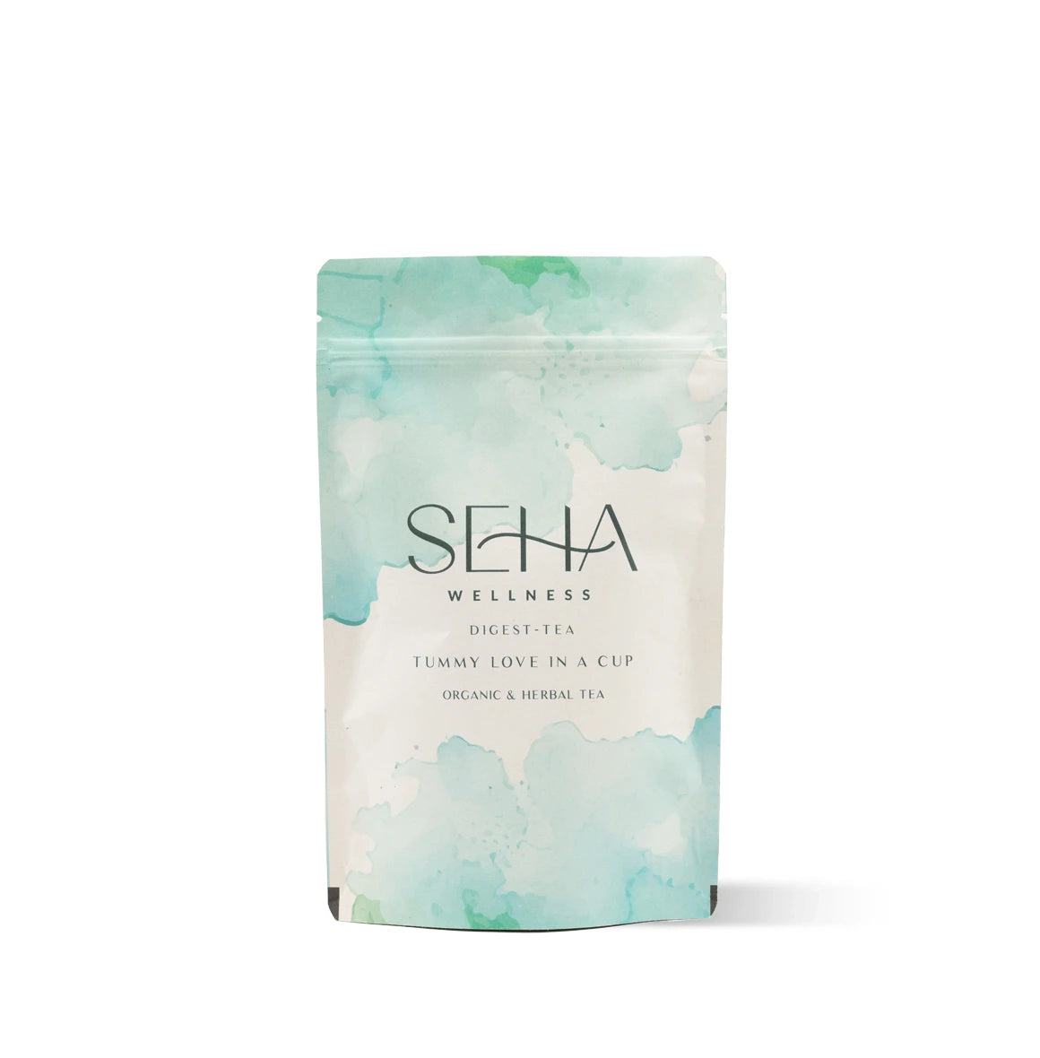 SEHA Wellness Diges-Tea Ayurvedic blend for digestion, bloating relief, and gentle detox with antioxidant-rich herbs.