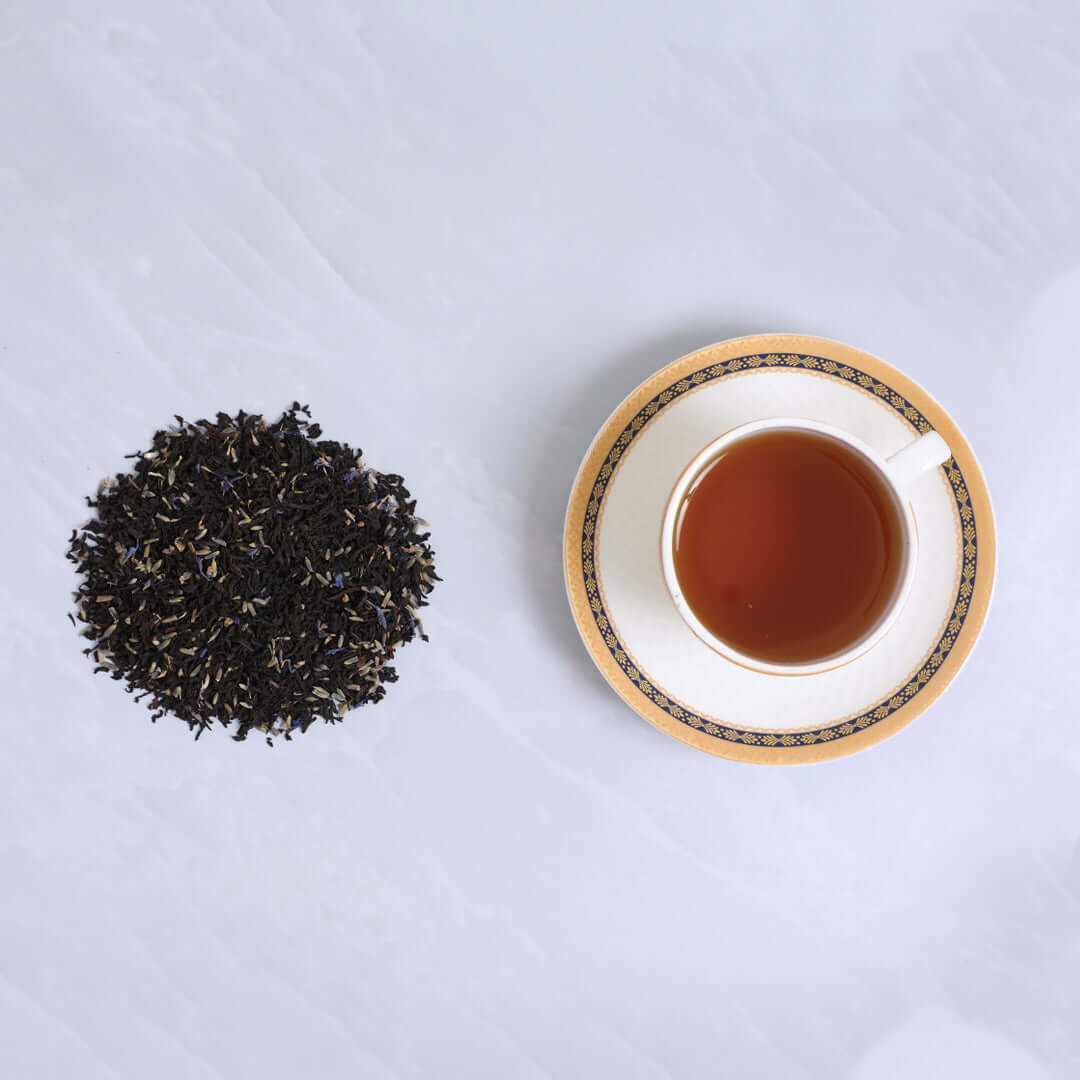 Earl Grey Black Tea, Ceylon blend with bergamot, Elegant classic tea by G & Tea