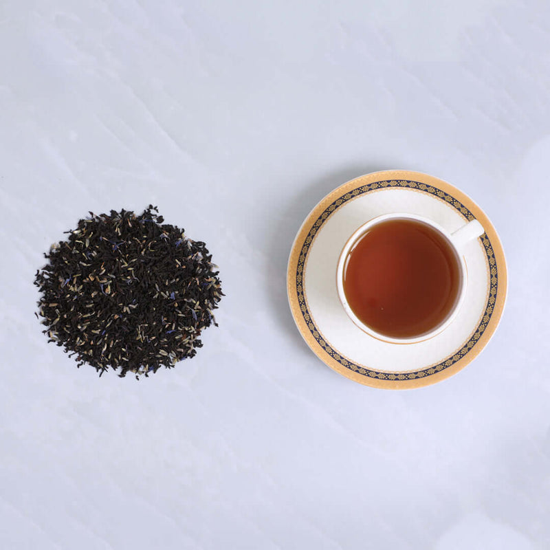Earl Grey Black Tea, Ceylon blend with bergamot, Elegant classic tea by G & Tea