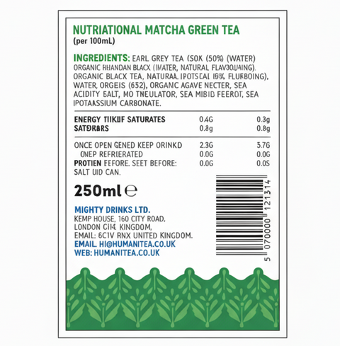Matcha Oat Milk Green Tea Latte
