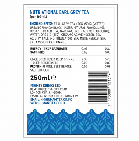 Earl Grey Oat Milk Classic Tea Latte