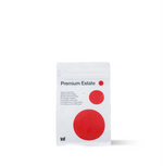 Premium Estate coffee package with high-altitude sourced beans, delivering a rich, smooth, aromatic cup with balanced flavors.