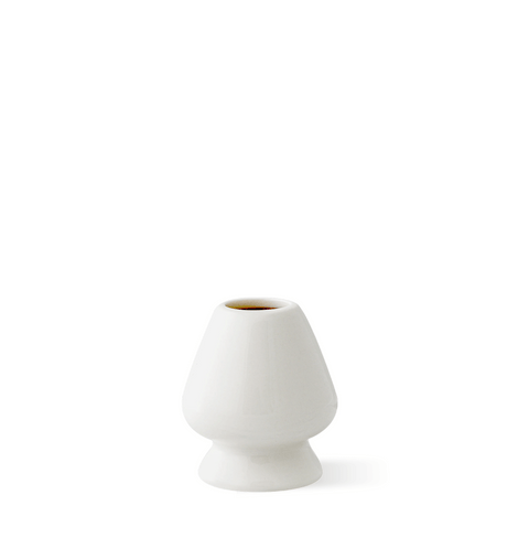 Ceramic White Whisk Holder for bamboo matcha whisk drying