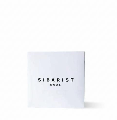 Packaging of Sibarist Fast - Dual Chamber Specialty Coffee Filters for innovative pour-over brewing.