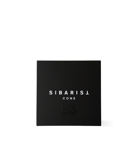 Sibarist B3 Cone Coffee Filter packaging, enhancing pour-over brewing, high-performance filter for coffee enthusiasts.