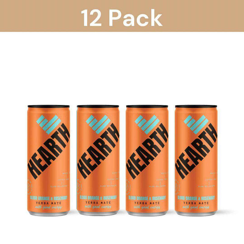 Drink Hearth Blood Orange & Rosemary blend featuring zesty citrus and earthy herb notes, offering a bold, refreshing, and invigorating taste.