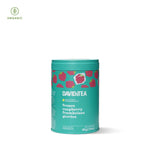 DAVIDsTEA Frozen Raspberry Tea – Sweet raspberry herbal tea with creamy yogurt notes, ideal for iced drinks and summer slushies.