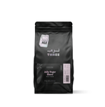 Jolly Roger Blend by THREE Coffee is a seasonal espresso with Ethiopian and Brazilian beans. Berry sweetness, milk chocolate richness & silky finish in every balanced, syrupy cup.