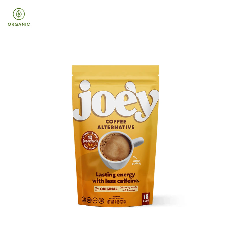 Joey Coffee Alternative package on a white background