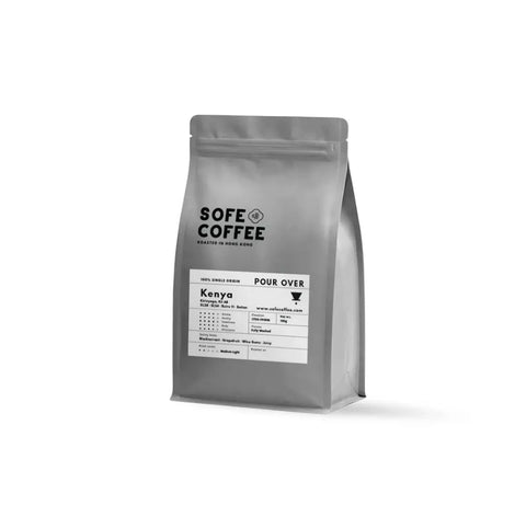 SOFE Coffee Kenya Single Origin Pour Over Coffee Beans Bag 150g- Roast- Medium Light