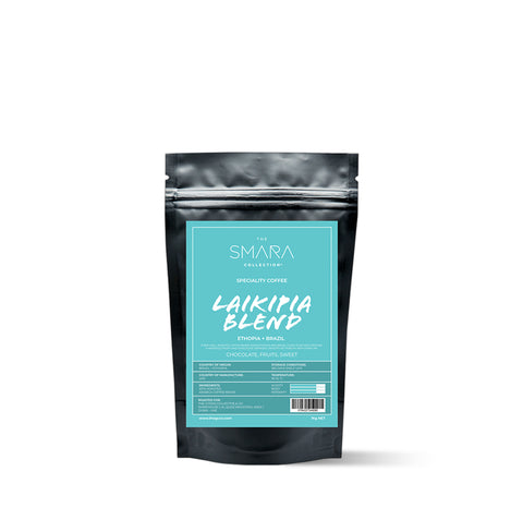 Laikipia Blend Coffee – seasonal Ethiopian and Brazilian blend with fruit and chocolate notes