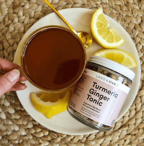 Turmeric Ginger Tonic Superfood Tea