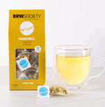 Premium herbal tea with whole Croatian chamomile flowers, perfect for calming nerves and promoting a restful night's sleep.
