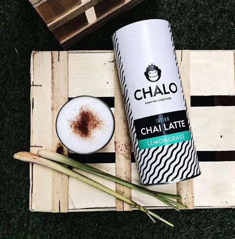 Chalo Lemongrass Chai, zesty refreshing latte, sweet-sour tropical blend