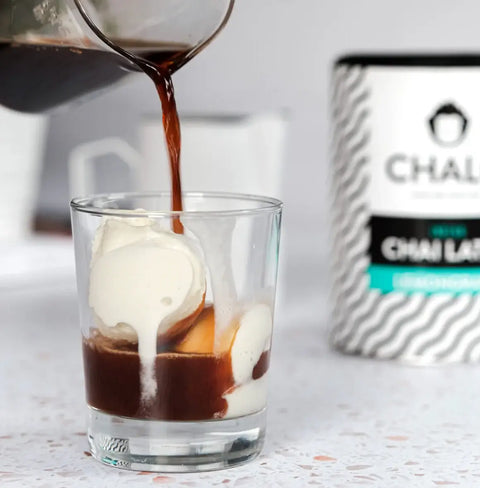 Chalo Lemongrass Chai, zesty refreshing latte, sweet-sour tropical blend