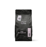Brazil Fazenda Bananal Yellow Catuai from THREE Coffee offers a smooth espresso with caramel, toasted nut, and chocolate notes—ideal for milk drinks like flat whites and cappuccinos.