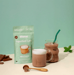 Meet our limited edition, kiddo-approved, maca-powered mint hot chocolate. Rich dark cocoa is paired with mint for an elevated hot chocolate with a refreshing holiday finish.