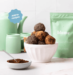 Meet our limited edition, kiddo-approved, maca-powered mint hot chocolate. Rich dark cocoa is paired with mint for an elevated hot chocolate with a refreshing holiday finish.