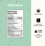 Meet our limited edition, kiddo-approved, maca-powered mint hot chocolate. Rich dark cocoa is paired with mint for an elevated hot chocolate with a refreshing holiday finish.
