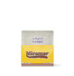 El Salvador Finca Miramar by Three Coffee in specialty packaging, naturally processed with red fruit notes and silky chocolate body, grown on volcanic soil near San Salvador for vibrant complexity.