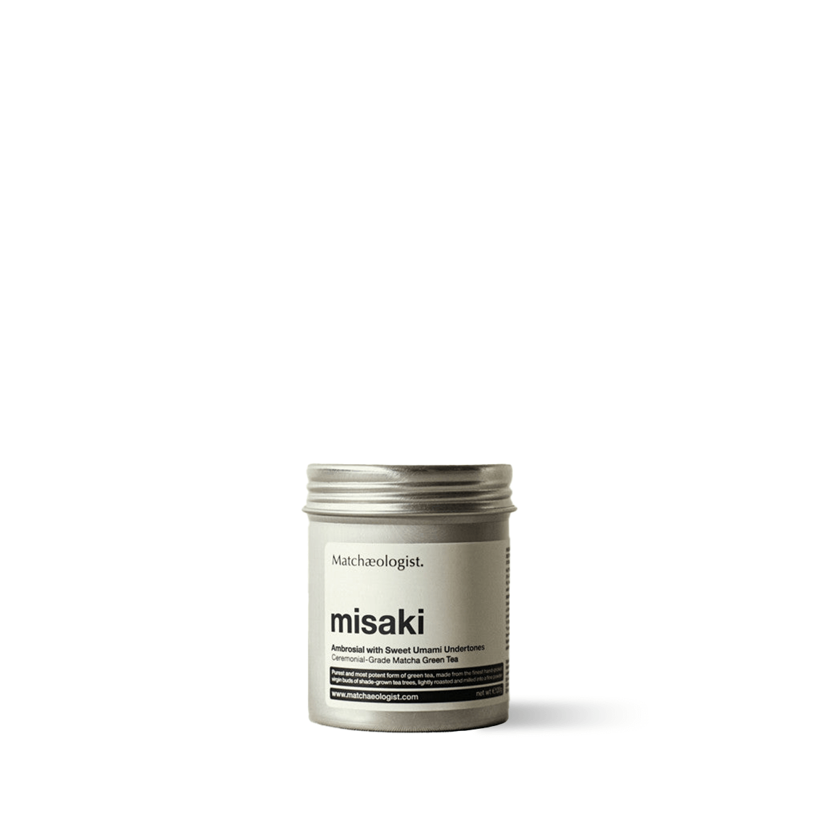 Misaki™ ceremonial-grade matcha: Exquisite, buttery-sweet broth with malty roasted aromas. Made from shade-grown, 30-year-old tea trees.