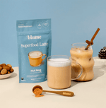 This is a silky smooth, plant-based take on eggnog and pairs perfectly with a shot of espresso. Plus, it's infused with reishi for stress support to ease your body and mind