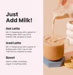 This is a silky smooth, plant-based take on eggnog and pairs perfectly with a shot of espresso. Plus, it's infused with reishi for stress support to ease your body and mind